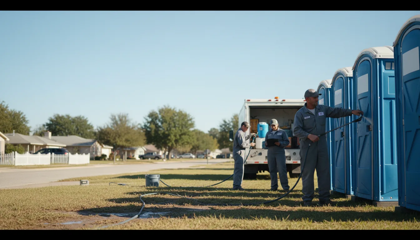 Long-Term Portable Toilet Rental in The Villages, FL near me